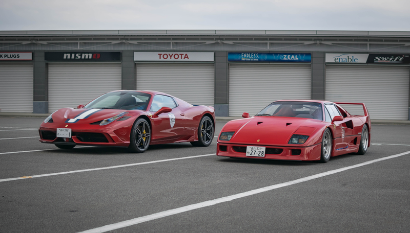 Illustration for article titled This Is How Japan Throws A Ferrari Party